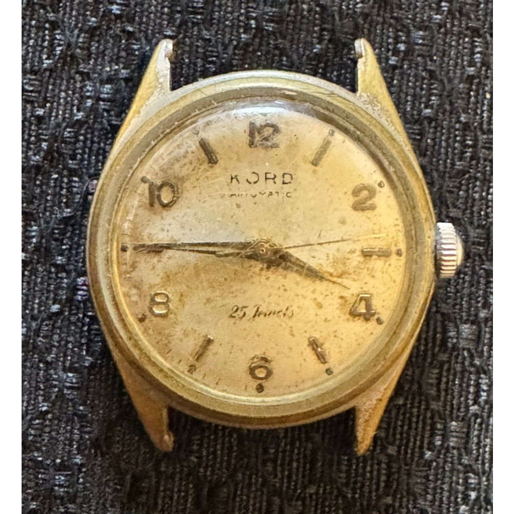 Kord by Benrus Automatic 25 Jewel Wrist Watch - Runs